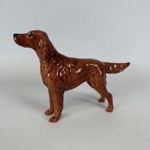 Beswick England Irish Setter Figurine Sugar of Wendover Porcelain Dog 1055